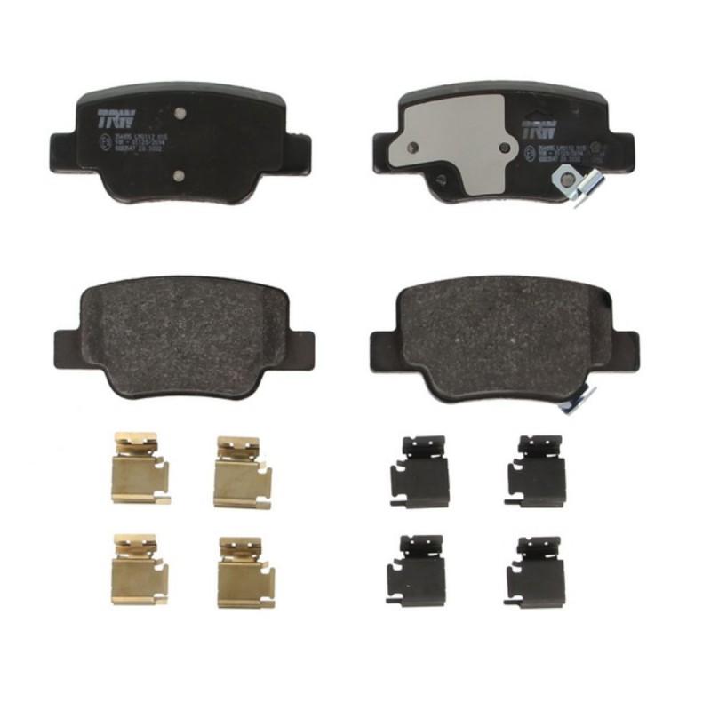 Set placute frana, frana disc Toyota Corolla Verso 2009-> GDB3547