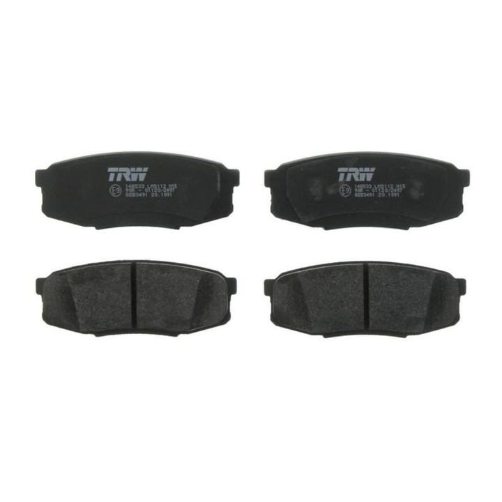 Fékbetét készlet, tárcsafék Toyota TUNDRA pick-up 2007-2016 K5 GDB3491