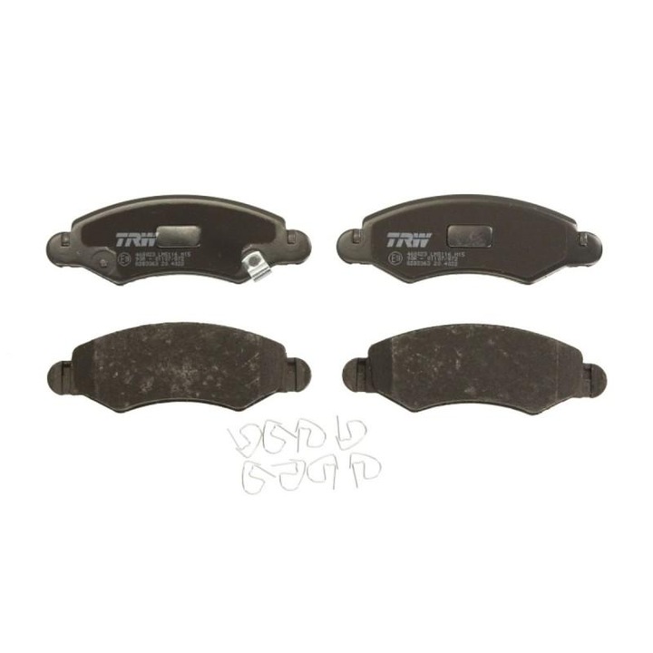 Комплект спирачни накладки, дискова спирачка Subaru Justy 3 2003-> G3X GDB3363