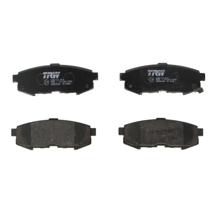 Комплект спирачни накладки, дискови спирачки Mazda MPV II 1999-2006 LW GDB3406