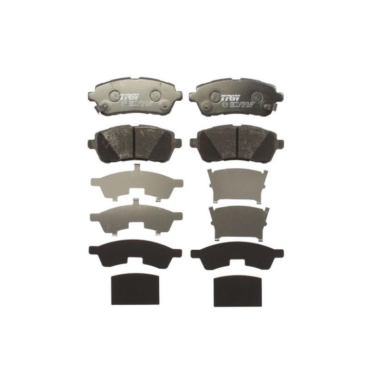 Set placute frana, frana disc Daihatsu Materia 2006-> M4 GDB3437