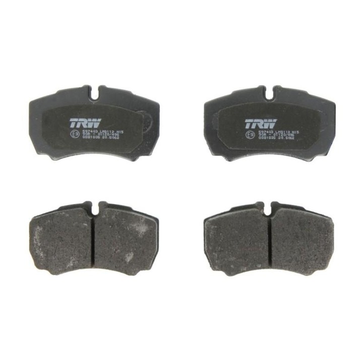 Fékbetét készlet, tárcsafék Iveco DAILY VI 2014-2016 GDB1535