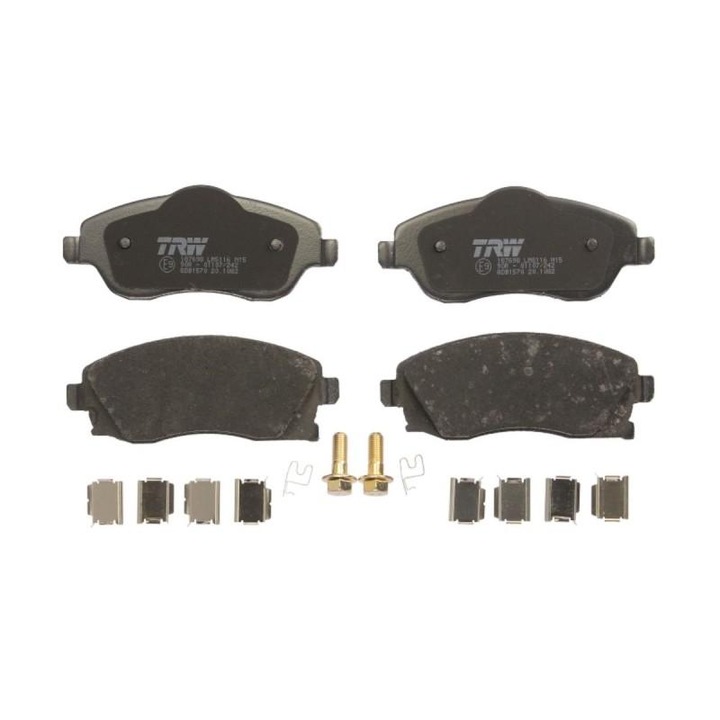 Set placute frana, frana disc Opel Meriva A 2003-2010 X03 GDB1570