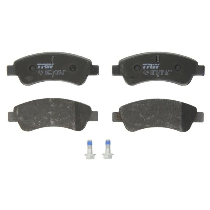 Set placute frana, frana disc Citroen Berlingo 2003-2007 GDB1563