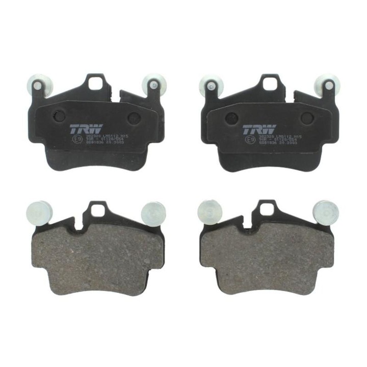 Комплект спирачни накладки, дискови спирачки Porsche CAYMAN 2013-> 981 GDB1836