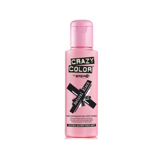 Vopsea de par Crazy Color Natural Black 032