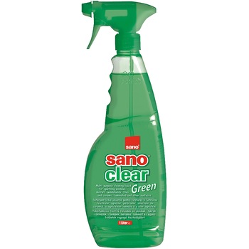 Sano Clear Green Trigger glass cleaner, 1L Sano Clear Green Trigger glass cleaner, 1L
