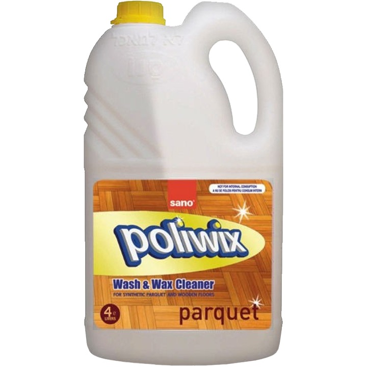Почистващ препарат за паркетSano Poliwix Parquette, 4 л
