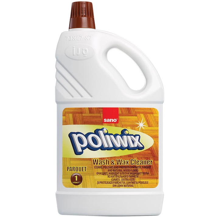 Detergent pentru parchet Sano Poliwix Parquette, 1L