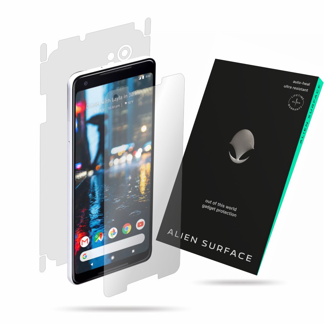 Folie Alien Surface, Google Pixel 2 XL, protectie ecran, spate, laterale