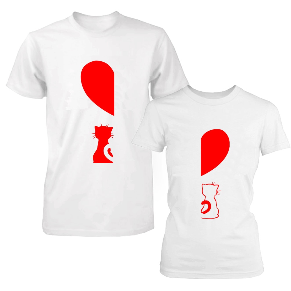 Set tricouri cuplu, 