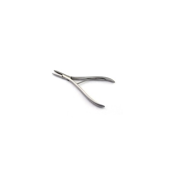 Cleste pentru indepartarea extensiilor de par MoonbasaNails, Model 1310, Metal, Gri Cleste pentru indepartarea extensiilor de par MoonbasaNails, Model 1310, Metal, Gri