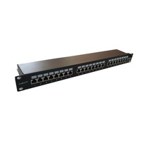 patch panel 19quot cat6 lankatt ftpstp 24port x rj45 -1u cu suport de cabluri integrat complet ecranat imagen 29_0_
0