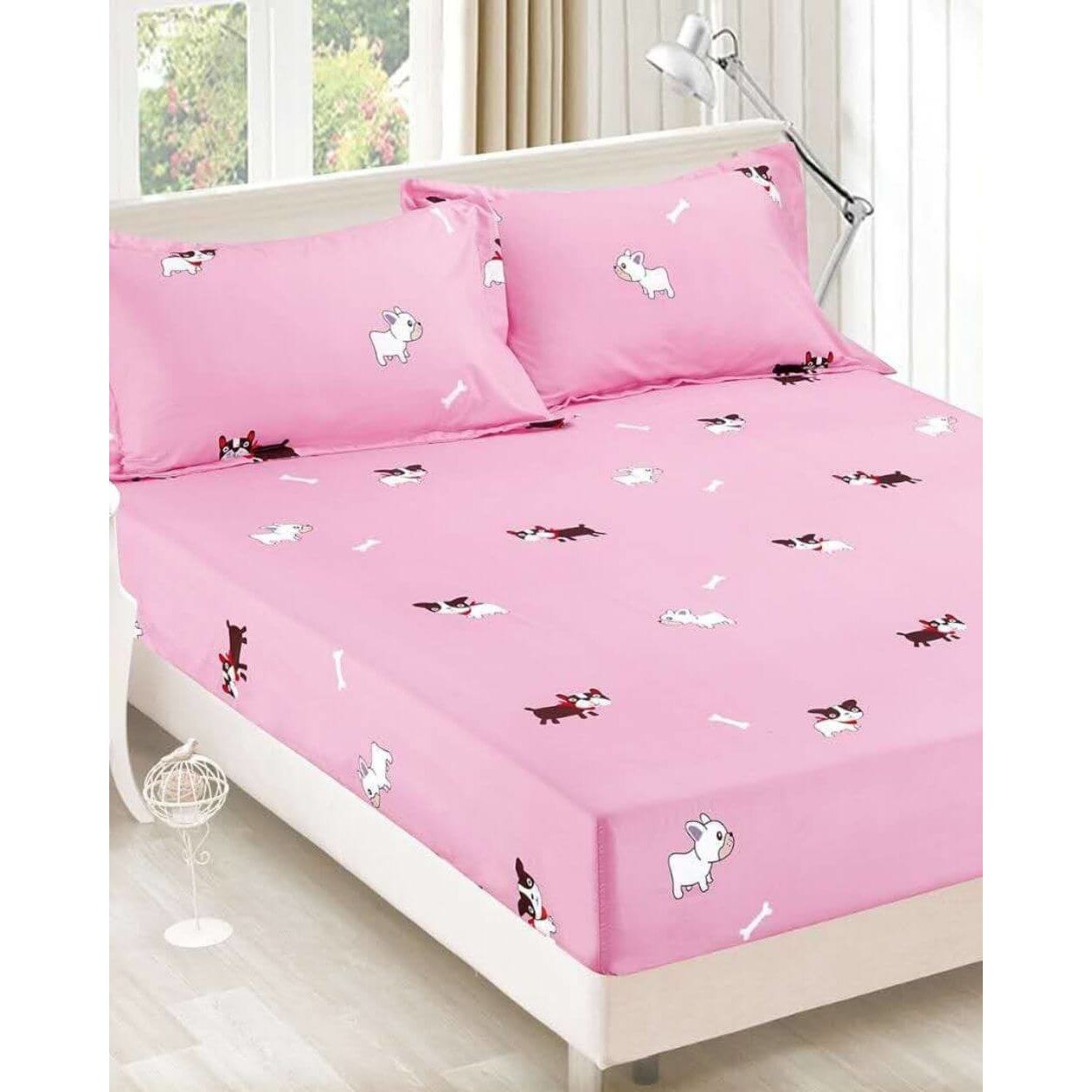 Husa de Pat + 2 Fete de Perne - Catelusi