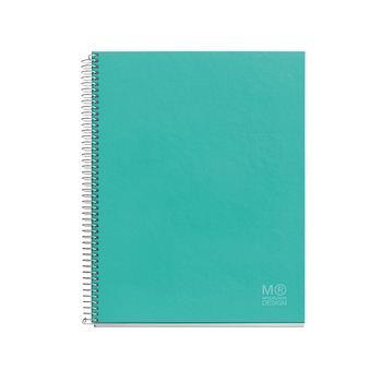 Caiet Miquelrius, Nordic Colours, A4, linii, Lagoon, 120 file, coperta carton Caiet Miquelrius, Nordic Colours, A4, linii, Lagoon, 120 file, coperta carton