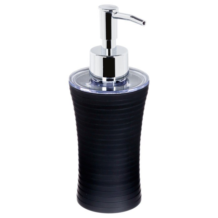 Recipient sapun lichid, culoare neagra, Dim 18x7cm polistiren G86 g