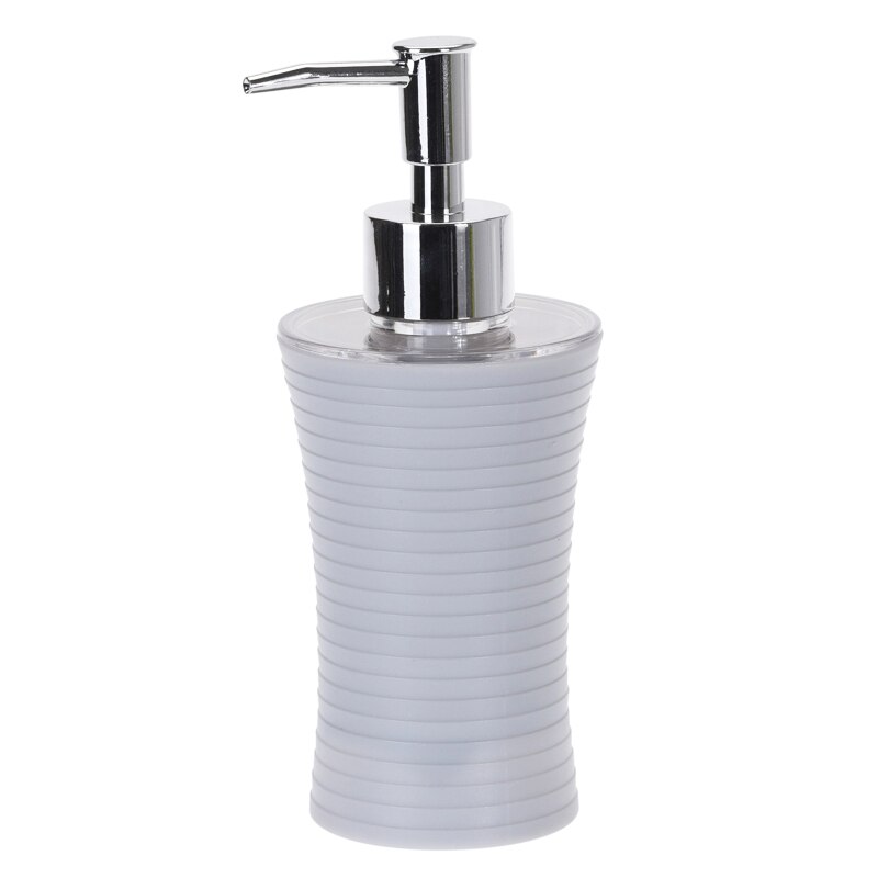 Recipient sapun lichid, culoare gri deschis, Dimensiune 18x7cm polistiren G86 g