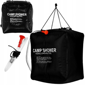Dus Portabil Solar, GAIA, pentru camping si drumetii, 21 L Dus Portabil Solar, GAIA, pentru camping si drumetii, 21 L
