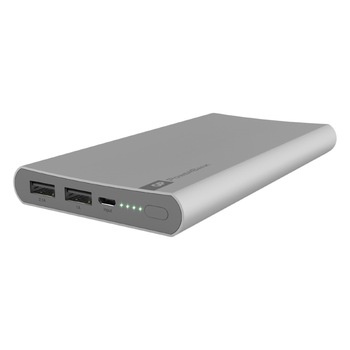 Acumulator portabil GP Powerbank 10000mAh. Argintiu Acumulator portabil GP Powerbank 10000mAh. Argintiu