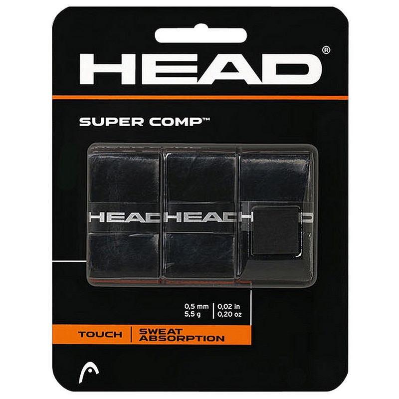 Benzi de maner Head Super Comp overprip NG , negru