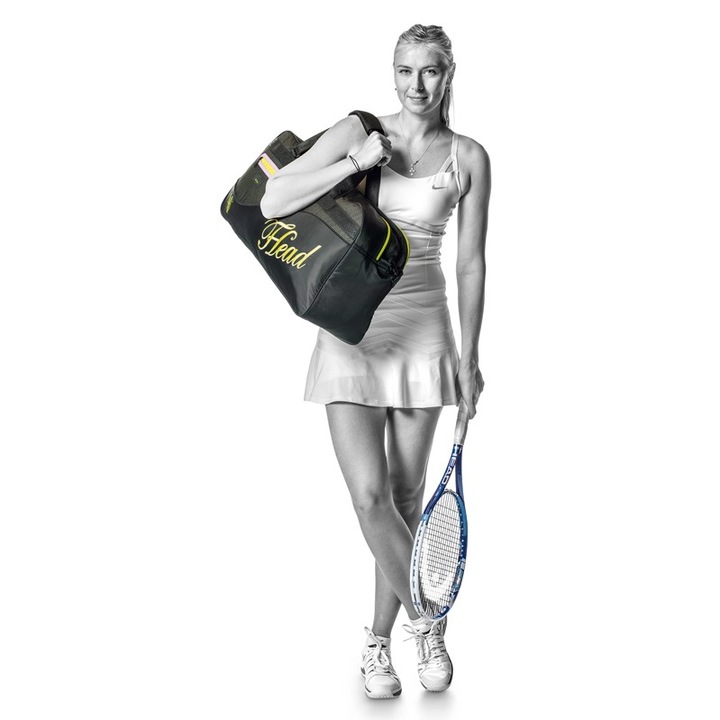 Тенис сак Head Maria Sharapova Court Bag, черен