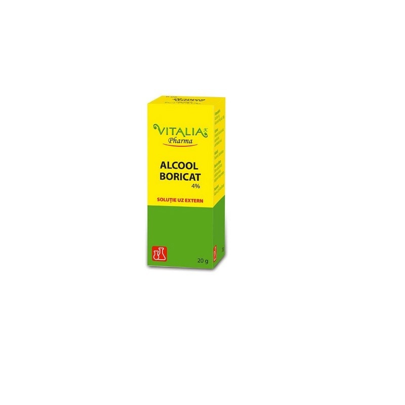 Alcool Boricat, Vitalia, 20g