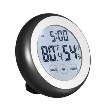 Higrometru si termometru digital cu touch control, multifunctional Higrometru si termometru digital cu touch control, multifunctional