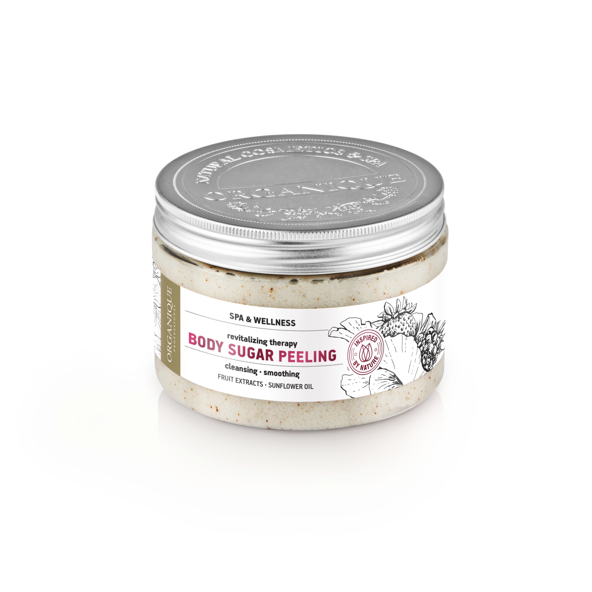 Exfoliant de corp profesional revitalizant Delicious Touch Organique 450 ml