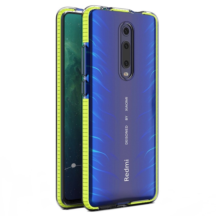 Színes tok Xiaomi Mi 9T / Xiaomi Mi 9T Pro telefonokhoz, sárga