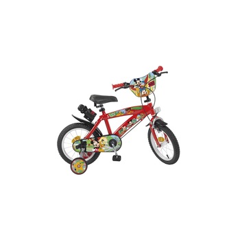 Bicicleta copii baieti, Disney Mickey Mouse, Toimsa, 14 inch, 4-6 ani Bicicleta copii baieti, Disney Mickey Mouse, Toimsa, 14 inch, 4-6 ani