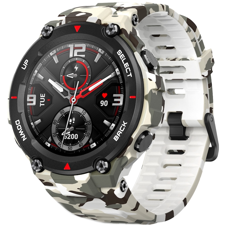Часовник smartwatch Amazfit T-Rex, Camo Green