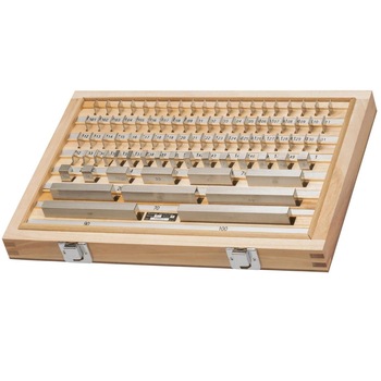 Cale plan paralele din otel, set 87 buc, clasa toleranta 2 Cale plan paralele din otel, set 87 buc, clasa toleranta 2