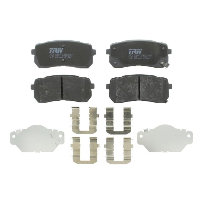 Set placute frana, frana disc Hyundai ix55 2008-> GDB3449