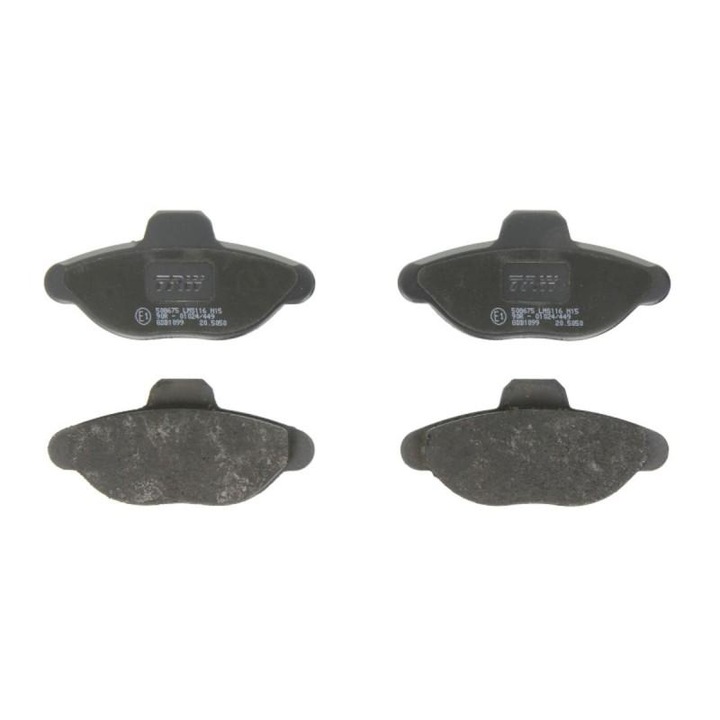 Fékbetét készlet, tárcsafék Fiat Cinquecento 1991-1999 170 GDB1099