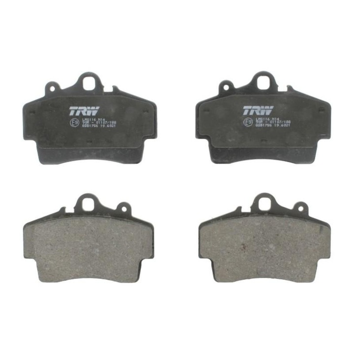 Комплект спирачни накладки, дискови спирачки Porsche CAYMAN 2013-> 981 GDB1756