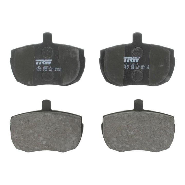 Set placute frana, frana disc DAF 400 1989-1993 GDB341