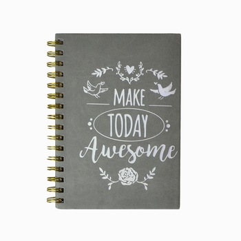 Agenda Make Today Awesome, 21 x 15 cm, Gri Agenda Make Today Awesome, 21 x 15 cm, Gri