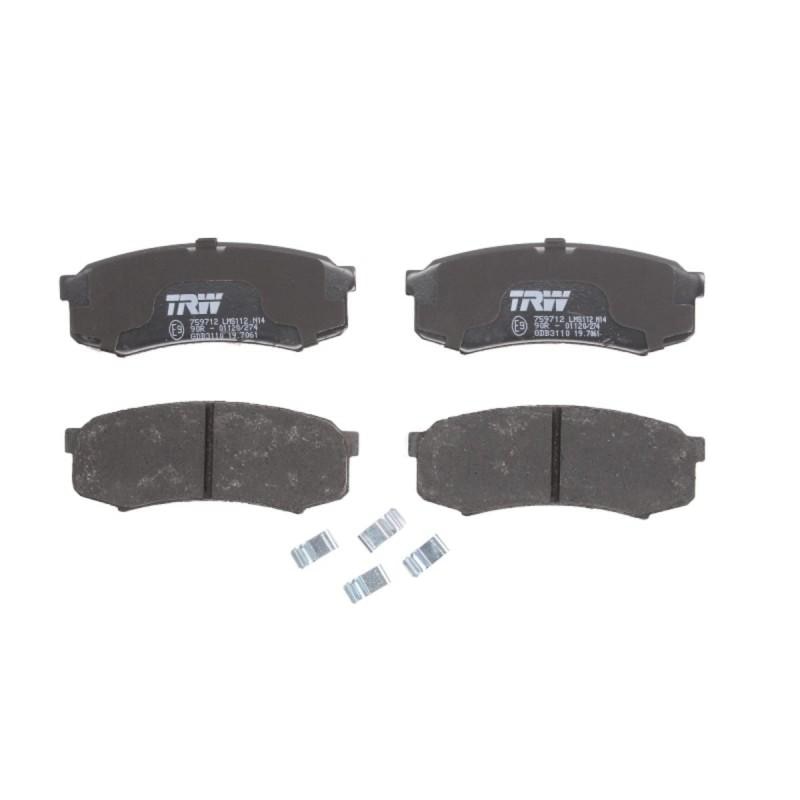 Set placute frana, frana disc Mitsubishi Pajero 4 2006-> V8 W, V9 W GDB3110