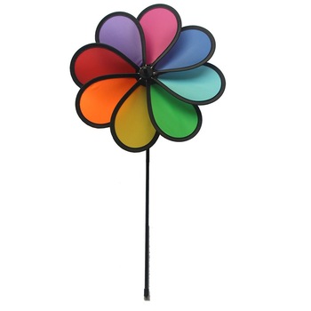 Decoratiune gradina - Morisca de vant in forma de floare 30 x 42 cm - Rhombus Decoratiune gradina - Morisca de vant in forma de floare 30 x 42 cm - Rhombus