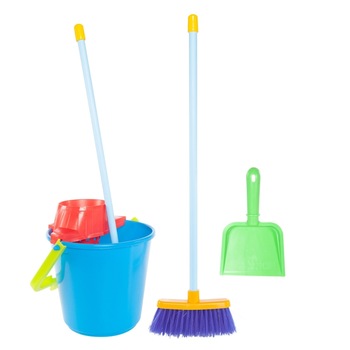 Set de curatenie , Imaginarium , Domus Cleaning Set X5 , pentru copii , 5 piese , +3 ani Set de curatenie , Imaginarium , Domus Cleaning Set X5 , pentru copii , 5 piese , +3 ani