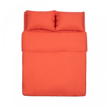 Set Lenjerie pat dublu Yuny Orange Mally Home, 100% Bumbac Ranforce, Cearceaf pat 220 x 240 cm, Cearceaf pilota 180 x 200 cm +2 fete de perna 50 x 70 cm, Portocaliu Set Lenjerie pat dublu Yuny Orange Mally Home, 100% Bumbac Ranforce, Cearceaf pat 220 x 240 cm, Cearceaf pilota 180 x 200 cm +2 fete de perna 50 x 70 cm, Portocaliu