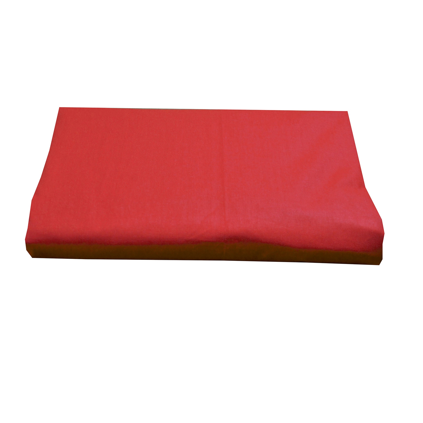 Cearceaf pilota 2 persoane Mally Home Yuny , 180 x 200 cm, Bumbac, Rosu