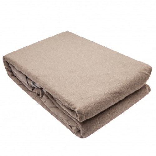 Cearceaf pilota 2 persoane Mally Home Yuny , 180 x 200 cm, Bumbac, Bej