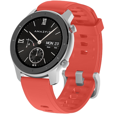 Часовник smartwatch Amazfit GTR, 42 мм, Coral Red