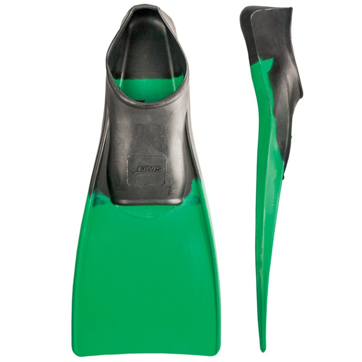 Дълги плавници FINIS, Long Floating Fins 13-14 Black/Grass Green (Euro 46-47), Универсален, Черен/Тревисто зелен