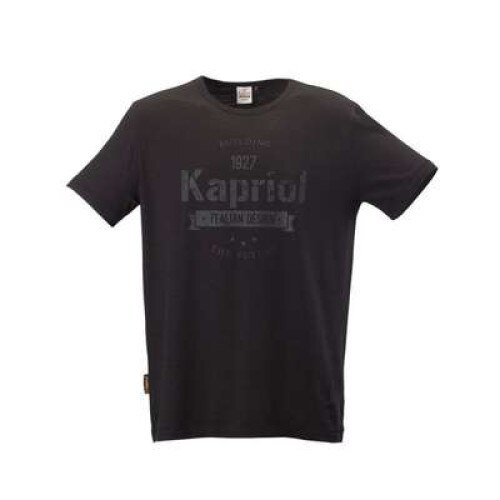 Tricou, Kapriol, Vintage, negru, L