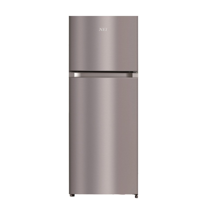 Хладилник с две врати NEI MRF-142, клас A +, 138 L, височина128 см, Неръждаема стомана