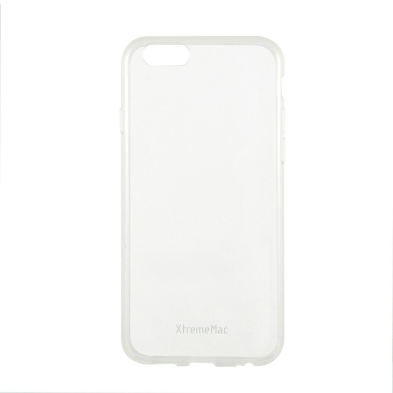 Carcasa iPhone 6 Plus/6s Plus Microshield Accent XtremeMac, Transparent/Alb