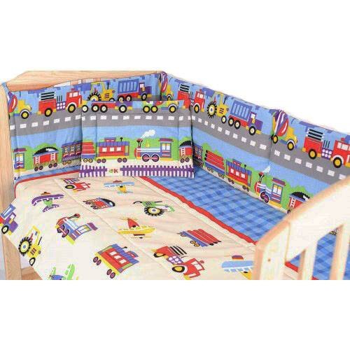 Lenjerie 5 piese masinute, crem, 120 x 60