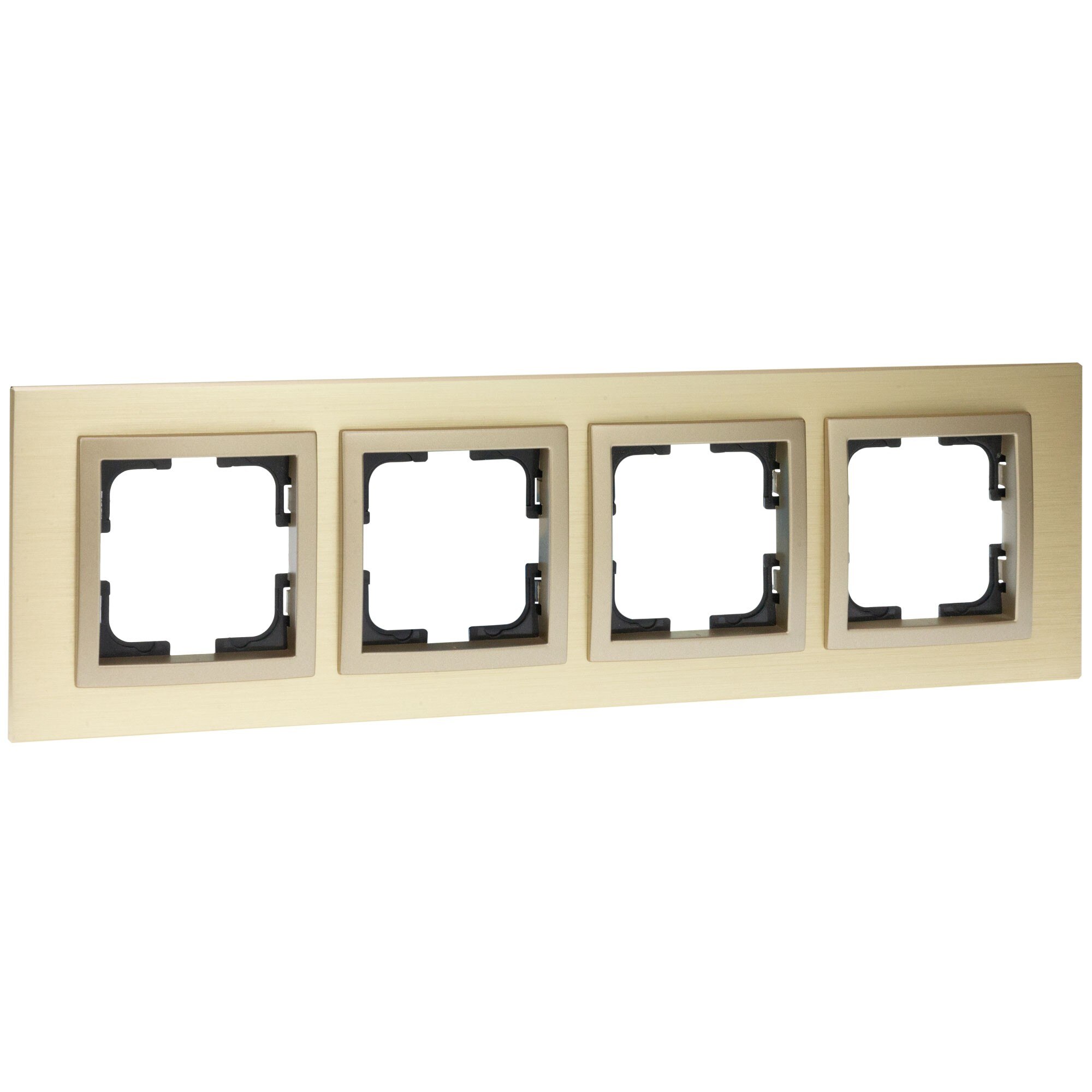 Rama Mono Electric STYLE ALUMINIU, 4 module, titanium